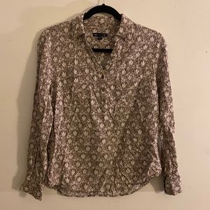 Gap Floral Blouse